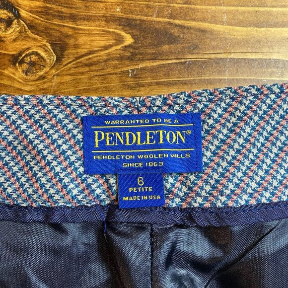 Pendleton Dress Pants women's 100% Virgin Wool size 6P PH458-10882 - Picture 3 of 9
